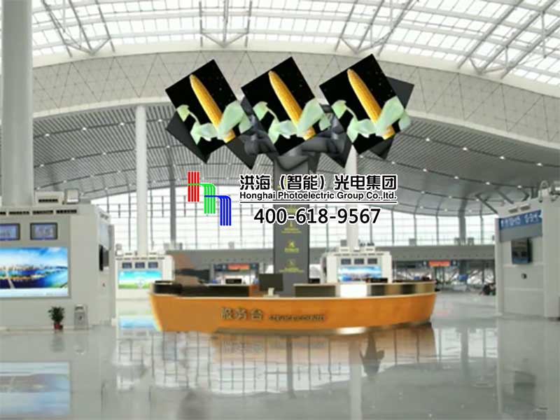 新品抢先看,LED旋转三角百变屏