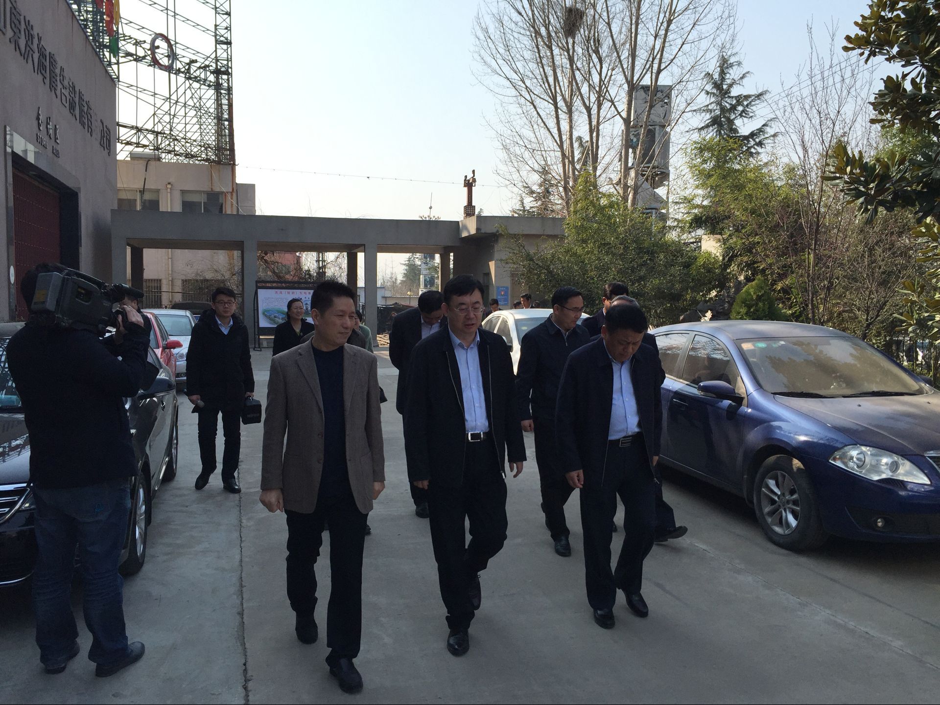 市委宣传部领导莅临洪海集团调研和视察工作