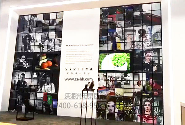 洪海机械翻页十面翻广告展示牌助力拉斯维加斯展会