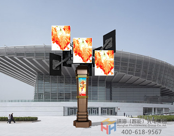 九拼多变屏|有九个面的led显示屏|九面旋转屏 可以拼接的led显示屏展示