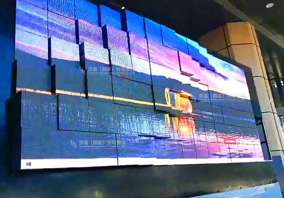 洪海智造广告机器人“矩阵伸缩屏”的详细介绍