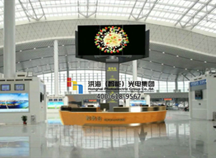 地标建筑——旋转魔方屏引领城市广告行业市场