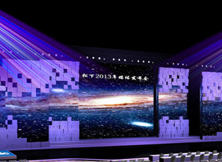 会跳舞的LED显示屏在舞美演出中突出的重要作用