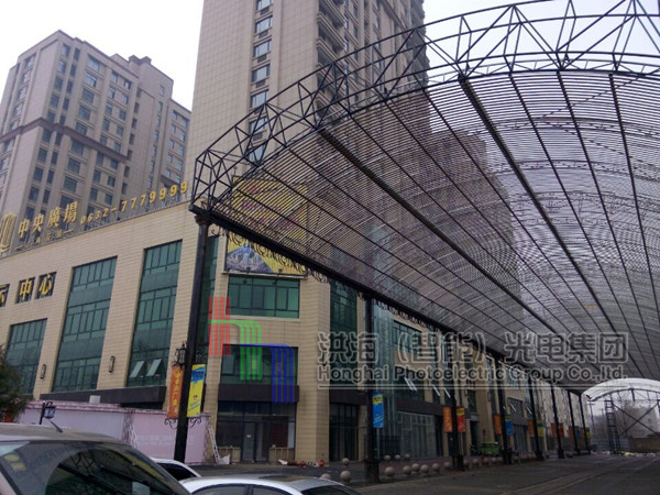 中央广场led天幕