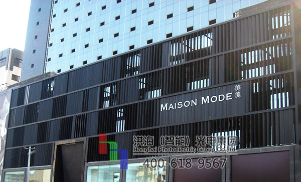 四川成都建筑装饰led像素幕墙