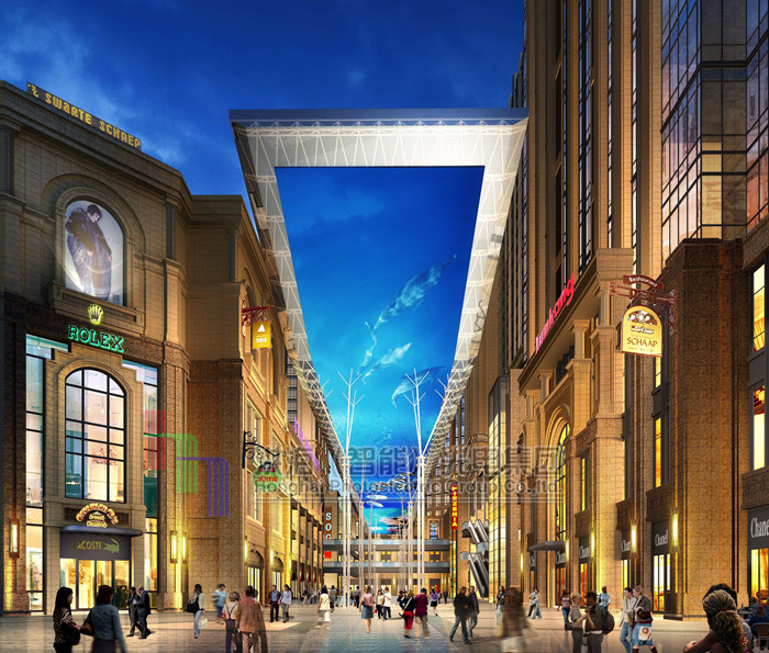 商业地产led天幕