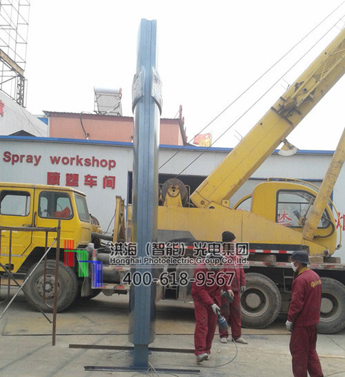 山东济宁精神堡垒制作