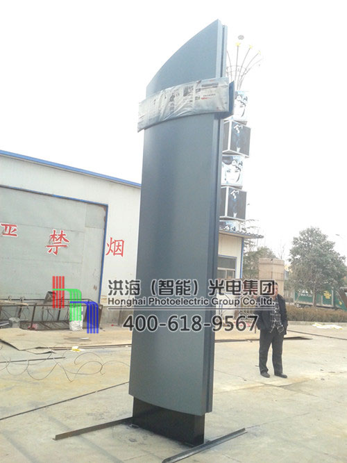 山东济宁精神堡垒灯箱