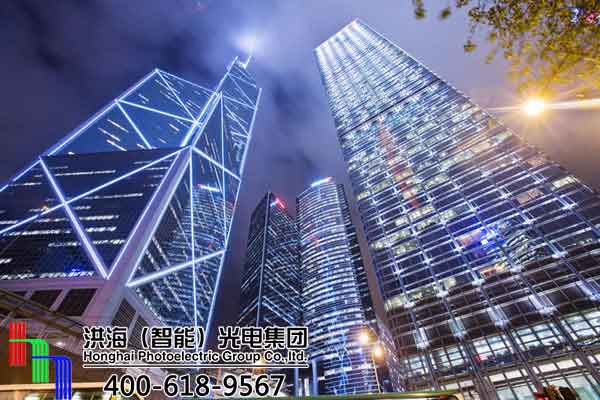 led楼体亮化最佳选择-LED玻璃幕墙