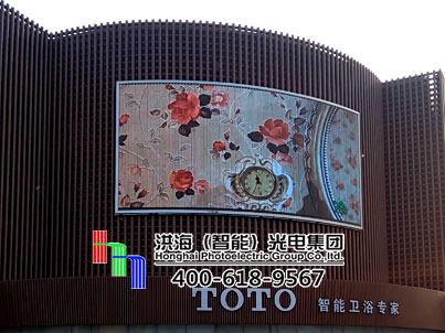 江苏徐州墙面LED两面翻展示屏