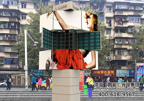 户外传媒广告led展开屏