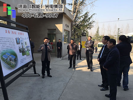 市委领导视察洪海