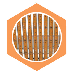 洪海LED天幕格栅模组式