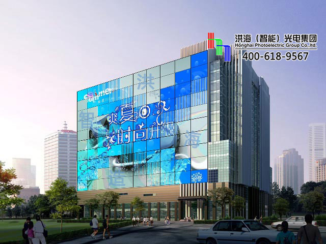 洪海建筑楼体幕墙
