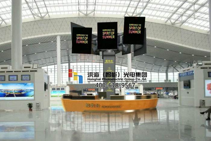 高铁站led旋转屏